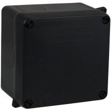WISKA WIB 1 IP65 Thermoplastic Enclosure, 110 x 110 x 60mm, Black